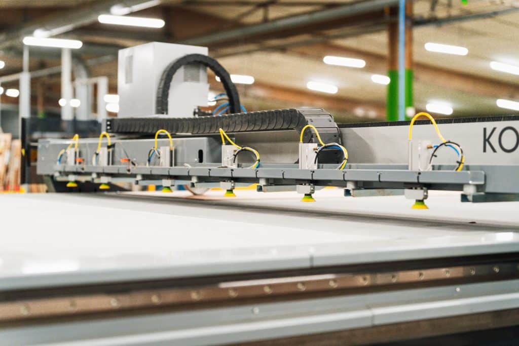 Machine à découper des formats
