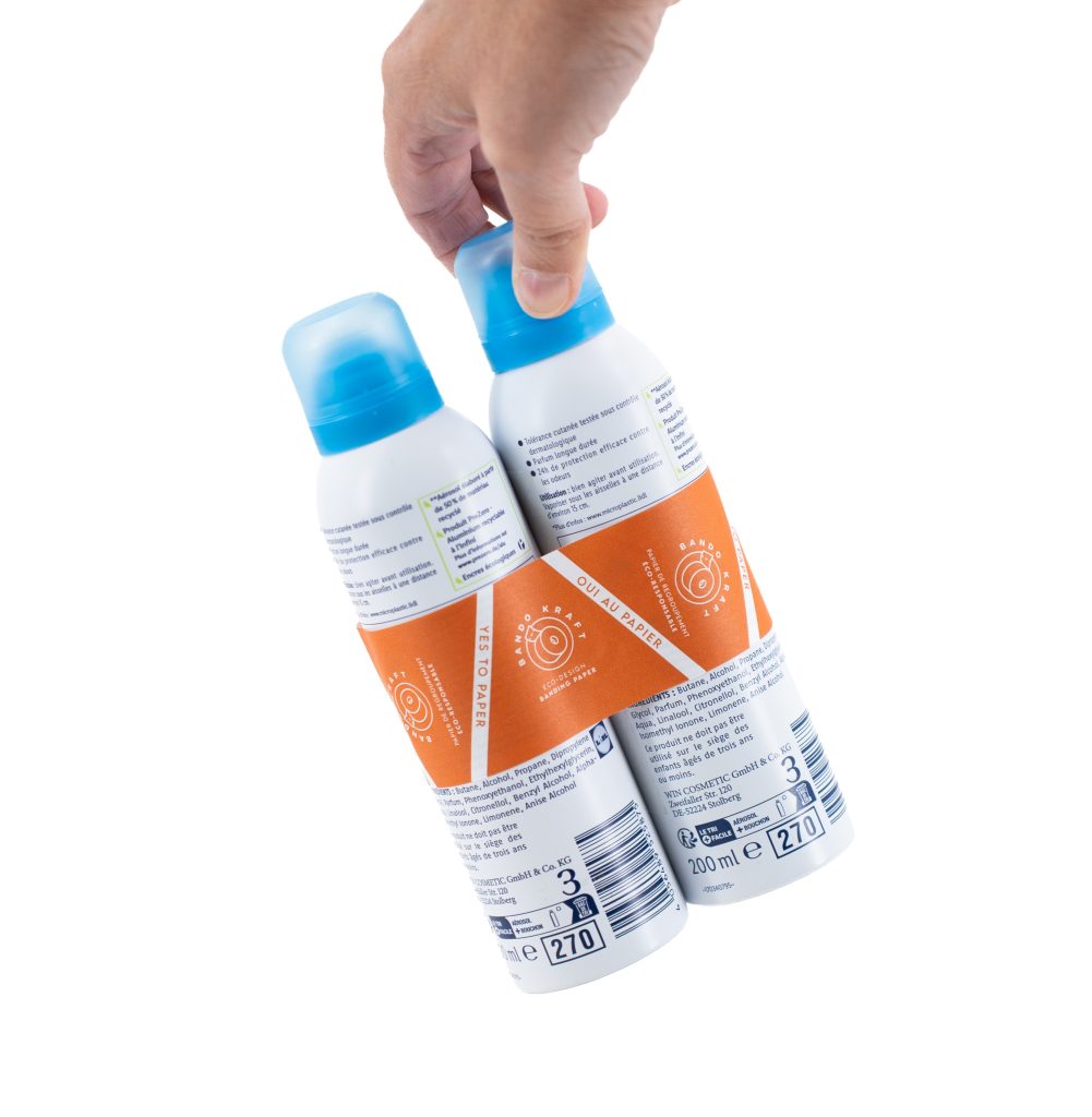 bandeau de regroupement thermoscellant bandokraft